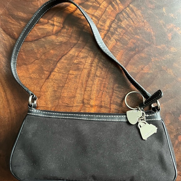 SOLD!! NineWest suade small shoulder bag. Used twice. Sitting in the closet. - Picture 4 of 4
